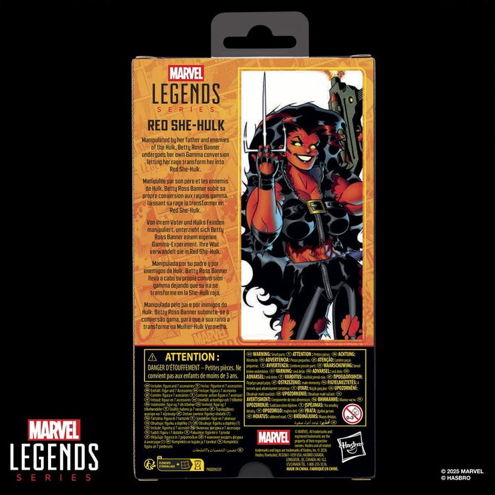 Hulk Marvel Legends figurine Red She-Hulk 15 cm