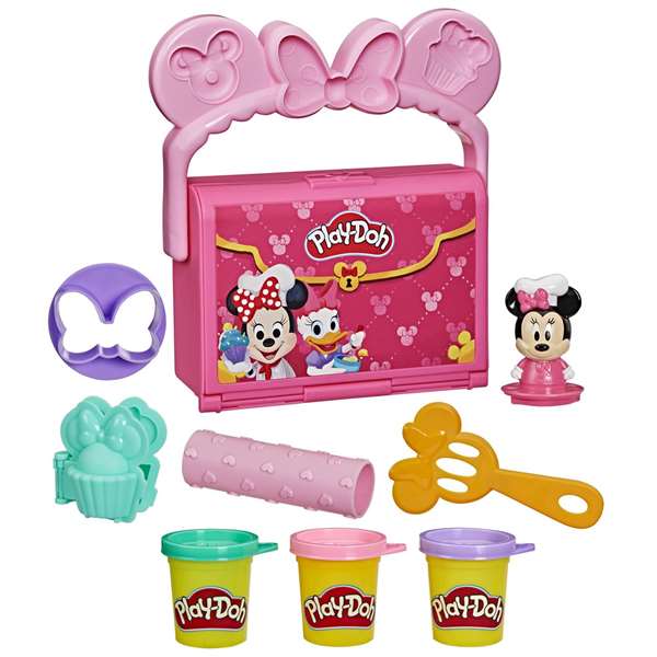 Play-Doh Pâte à Modeler - Ma Pâtisserie avec Minnie Mouse, Loisirs Créatifs Préscolaires pour Enfants dès 2 Ans Play-Doh Pâte à Modeler - Ma Pâtisserie avec Minnie Mouse, Loisirs Créatifs Préscolaires pour Enfants dès 2 Ans