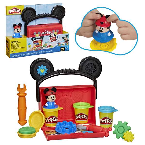 Play-Doh Pâte à Modeler - Ma Pâtisserie avec Minnie Mouse, Loisirs Créatifs Préscolaires pour Enfants dès 2 Ans Play-Doh Pâte à Modeler - Ma Pâtisserie avec Minnie Mouse, Loisirs Créatifs Préscolaires pour Enfants dès 2 Ans