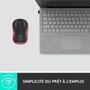 Logitech M185 Souris Sans Fil USB pour Ordinateur Portable et PC - Autonomie 1 An, Nano Récepteur, Compatible Windows/Mac/ChromeOS, Ambidextre