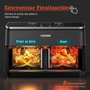 Cosori Dual Basket Chef Edition Friteuse sans huile 8,5 L Noir