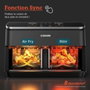 Cosori Dual Basket Chef Edition Friteuse sans huile 8,5 L Noir