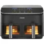 COSORI Friteuse sans huile Dual Basket Chef Edition 8.5L, 2 paniers indépendants, 8 programmes de cuisson, 1750W, Noir