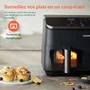 COSORI Friteuse sans huile Dual Basket Chef Edition 8.5L, 2 paniers indépendants, 8 programmes de cuisson, 1750W, Noir