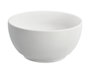 Vessia Set de 4 Bols en Porcelaine 500 ml Blanc 18,5x15x15 cm (Set de 8)