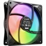 be quiet! Light Wings LX 120 mm PWM High-Speed - Pack de 3 - Noir