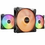 be quiet! Light Wings LX 120 mm PWM High-Speed - Pack de 3 - Noir
