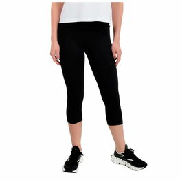 Leggings de Sport pour Femmes Reebok Id Train Capri Noir