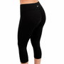 Leggings de Sport pour Femmes Reebok Id Train Capri Noir