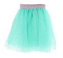 Inca - Conjunto princesa 3 pièces (tutu, baguette magique et diadème couronne élastique) - Costume de princesse pour enfant - Bleu