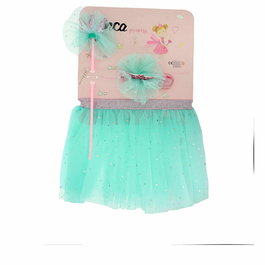 Inca Princesse Lot 3 pz Tutu et Diadème pour Fille 24-36 Mois