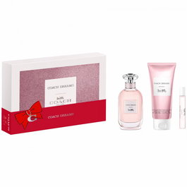 Coach - Coffret Parfum Dreams pour Femme : Eau de Parfum 90 ml + Eau de Parfum 10 ml + Lotion pour le Corps 100 ml