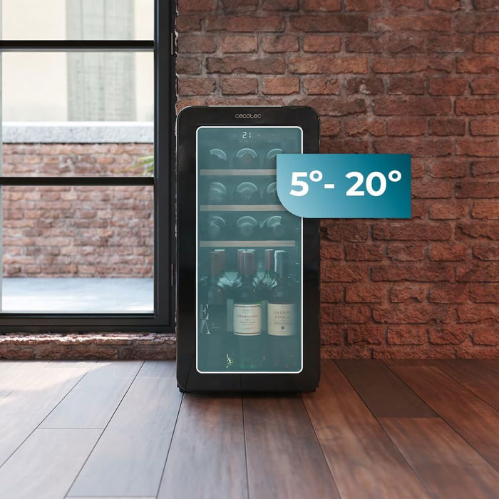 Cecotec Vinoteca 18 bouteilles Bolero GrandSommelier Origin 18 Rouge