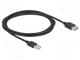 DELOCK Câble USB 2.0 avec connecteurs USB A double face, 2m