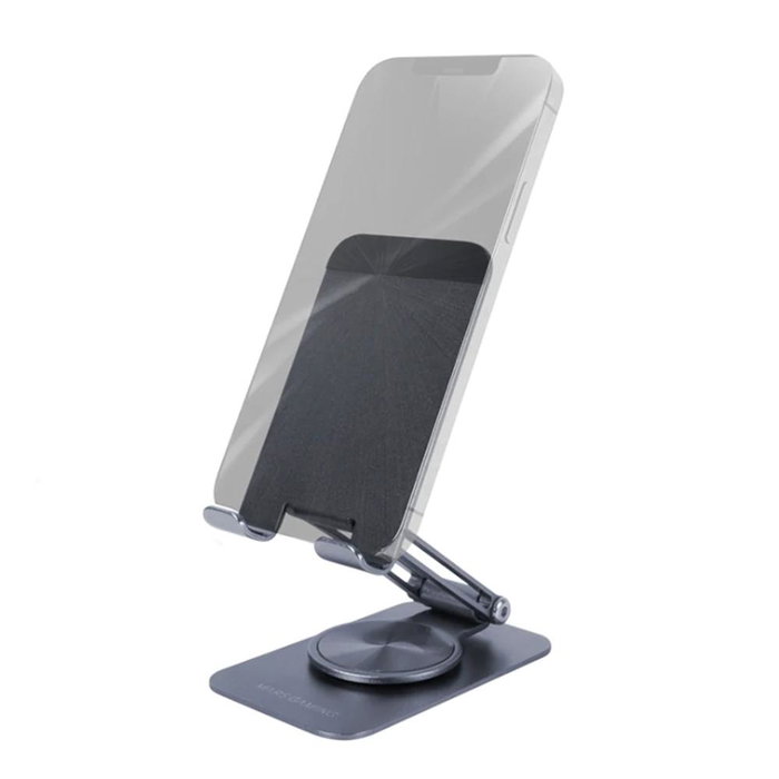 Mars Gaming Support pour Mobile Rotatif 360°, Aluminium Pliable Noir, MARSS Mars Gaming Support pour Mobile Rotatif 360°, Aluminium Pliable Noir, MARSS