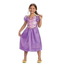 Jakks Pacific - Déguisement Rapunzel Disney Princesses Taille XS (3-4 ans) - Modèles assortis