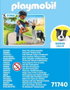 Playmobil My Life - Figure de coureur avec Border Collie - Jouet enfant 4 ans - Figurine