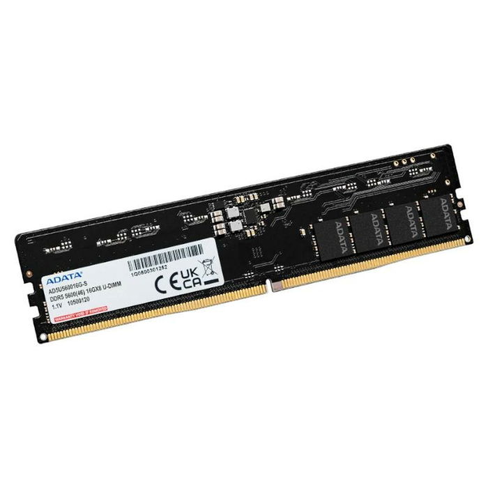 Mémoire RAM Adata AD5U560016G-S 16 GB DDR5 5600 MHz Mémoire RAM Adata AD5U560016G-S 16 GB DDR5 5600 MHz