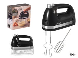 Argon Batteur électrique double fouet 400W Noir