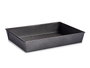 Kinvara Moule Rectangulaire en Métal 36.5x24 cm Gris foncé Antiadhésif (Set de 24)
