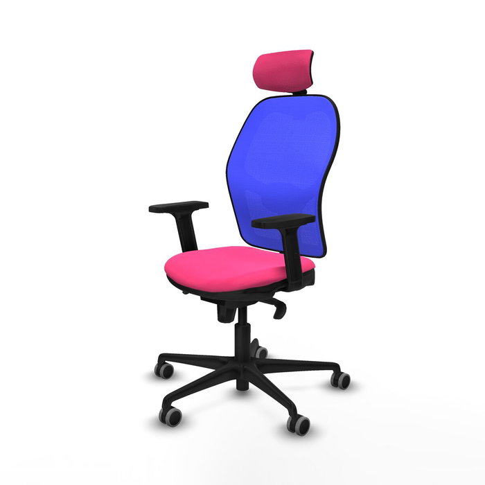 Piqueras y Crespo Chaise de Bureau avec Appui-tête Jorquera 2D036G2 Rose Piqueras y Crespo Chaise de Bureau avec Appui-tête Jorquera 2D036G2 Rose