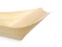 Kinvara Lot de 24 mini plateaux ovales en bois 8 x 15,5 x 7 cm (Set de 18)