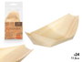 Kinvara Lot de 24 mini plateaux ovales en bois 8 x 15,5 x 7 cm (Set de 18)