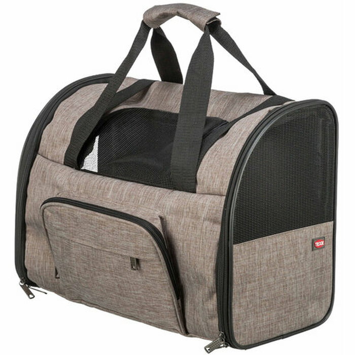 Sac pour animaux de compagnie Trixie Marron Beige 41 x 30 x 21 cm