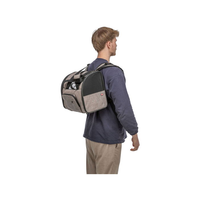 Sac pour animaux de compagnie Trixie Marron Beige 41 x 30 x 21 cm