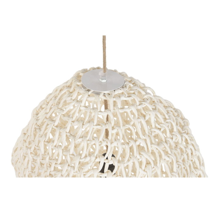 Home ESPRIT Suspension Beige 60 W 40 x 40 x 80 cm Home ESPRIT Suspension Beige 60 W 40 x 40 x 80 cm
