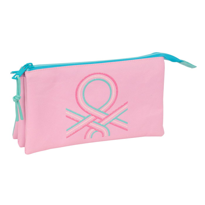 Fourre-tout Benetton Dolce Multicouleur 22 x 12 x 3 cm Fourre-tout Benetton Dolce Multicouleur 22 x 12 x 3 cm