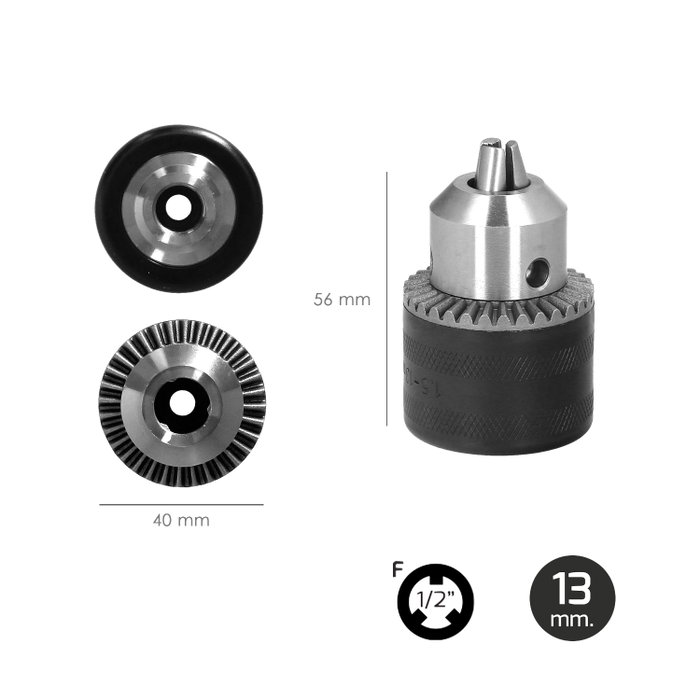 WOLFPACK LINEA PROFESIONAL Adaptateur SDS vers Mandrin Ø 13 mm