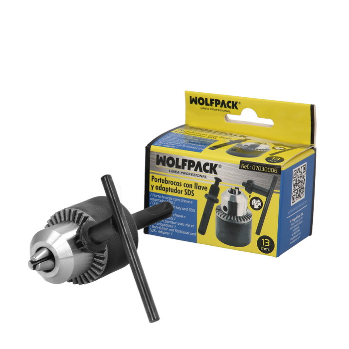WOLFPACK LINEA PROFESIONAL Adaptateur SDS vers Mandrin Ø 13 mm
