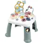 Smoby Little Smoby Table d'Activités pour Enfant à partir de 12 Mois, Tri de Formes, Boulier, Boutons Sonores, Catapulte, Miroir - Jouet Éducatif et Ludique Fabriqué en France
