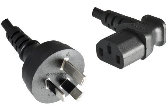 MicroConnect Cordon d'alimentation PE010418AUSTRALIA-A, Fiche AUS vers Connecteur C13, 1.8 m MicroConnect Cordon d'alimentation PE010418AUSTRALIA-A, Fiche AUS vers Connecteur C13, 1.8 m