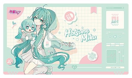 Good Smile Company Hatsune Miku Miku Hug Series : Flower Ver. Tapis de bureau 70 x 40 cm Good Smile Company Hatsune Miku Miku Hug Series : Flower Ver. Tapis de bureau 70 x 40 cm