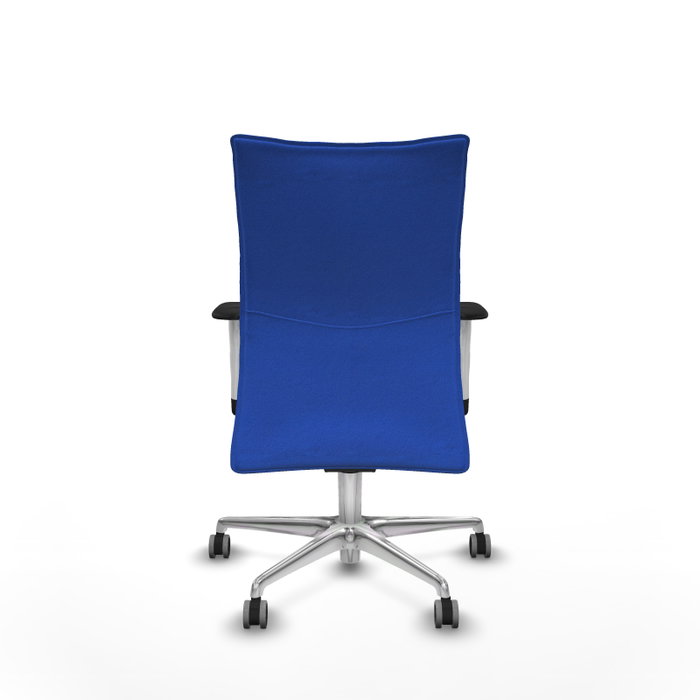 Piqueras Y Crespo Albacete Chaise de Bureau avec Mécanisme Synchro et Tissu Bleu Piqueras Y Crespo Albacete Chaise de Bureau avec Mécanisme Synchro et Tissu Bleu