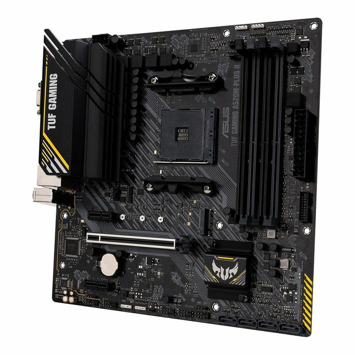 Asus Carte Mère TUF GAMING A520M-PLUS II 90MB17G0-M0EAY0 - Noir