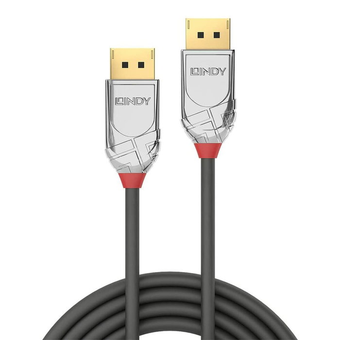 Lindy Câble DisplayPort 1.4 Cromo Line 2m Gris