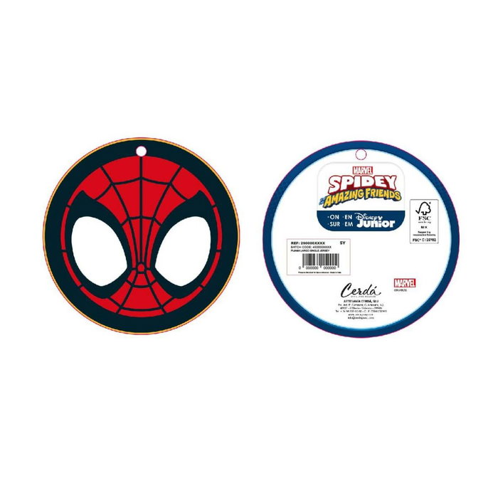 Cerdá Pyjama long Spider-Man en jersey simple, taille 4 ans (4 années), bleu