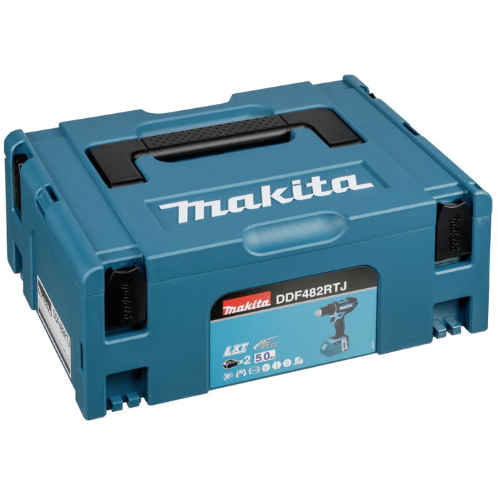 Makita DDF482RTJ 18V avec 2x BL1850B Atornillador a batería
