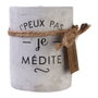 Home Deco Factory Bougie en Ciment Parfumée