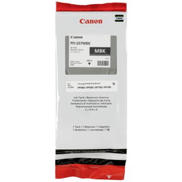 Canon PFI-207MBK Noir mat