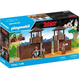 Playmobil 71542 - Camp des Romains Astérix, Boîte de Construction avec 181 Pièces et Personnages de la BD, Jouet Enfant Dès 5 Ans