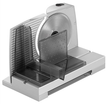 Ritter COMPACT-1 (518.010) Trancheuse compacte avec lame dentée de 17 cm - 65W - Argent métallisé - Économie d'énergie