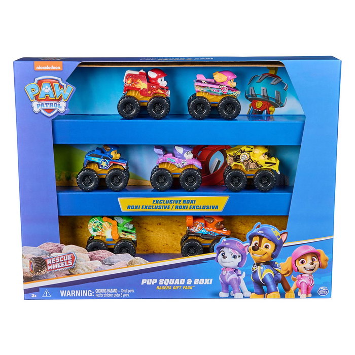 Spin Master PAW Patrol Pack Rescue Wheels Véhicules de Sauvetage à Pousser avec Chase, Marshall, Skye, Rubble, Rocky, Zuma et Roxi - Jouet Enfants 3 Ans et Plus 6070169 Spin Master PAW Patrol Pack Rescue Wheels Véhicules de Sauvetage à Pousser avec Chase, Marshall, Skye, Rubble, Rocky, Zuma et Roxi - Jouet Enfants 3 Ans et Plus 6070169