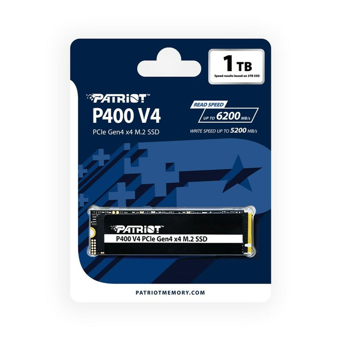 Disque dur Patriot Memory P400VP1TBM28H 1 TB SSD Disque dur Patriot Memory P400VP1TBM28H 1 TB SSD