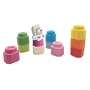 Clementoni Boîte Arc-en-ciel 10 cubes Clemmy et Licorne