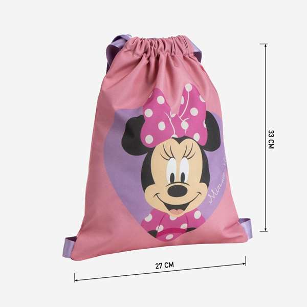 Cerdá Sac à dos scolaire Minnie 27 x 33 x 1 cm - Rose