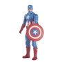 Hasbro Figurine Marvel Avengers Captain America 30 cm Plastique Articulée avec Bouclier